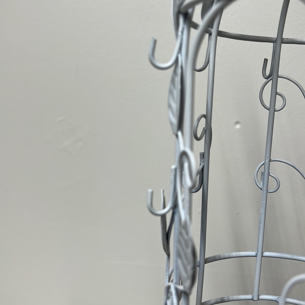 White Bird cage jewelry Organizer - Picture 4 of 14